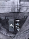 Adidas Big Logo Pullover Hoodie – Black, (M)