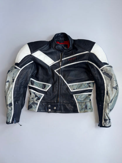 !            Ultra Premium Pure Leather Racing Jacket (PADDED) (S)