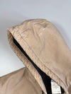 Carhartt J130 Active Jacket Sand Beige Fleece Lined Hood (XL)