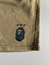 A Bathing Ape (BAPE) Olive Sweat Shorts (W:26) (L:17)