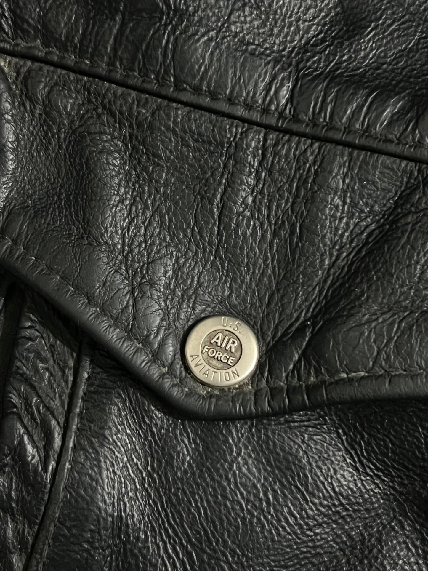 ZAIR FORCE AVIATION Premium Original Leather (RARE) (2XL)
