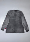 Ecko Unlimited Acid Wash Long Sleeve Tee Grey (XL)