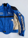 YoungDirector BMW Motorsports Racing Jacket Padded Armor Blue (S)