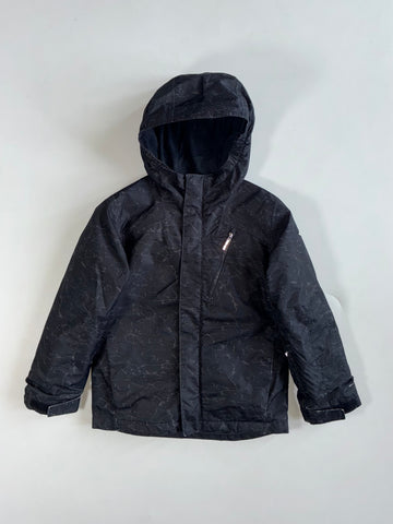Columbia Kids Insulated Hooded Winter Jacket Black (S)