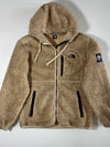 The North Face Sherpa Fleece Hooded Jacket – Beige (M)