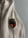 Hilfiger Denim Cream Knit Full Zip Sweater (S/M)