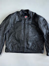 Alpine Star Original Pure Leather Motorcycle Racing Jacket (Paded) (2XL)