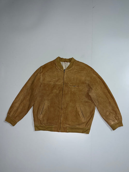 !                                                                                                                                                            Super Premium Original Sued Leather Jacket (XL)