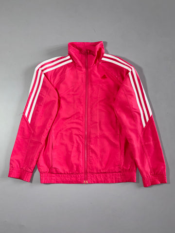 Adidas Climacool Hot Pink Three Stripe Track Jacket (S)