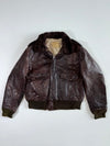 Vintage Schott NYC I-S-674-M-S Leather Flight Jacket – Made in USA (M)