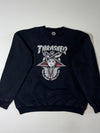 Thrasher Pentagram Goddess “Skate or Die” Crewneck Sweatshirt – Black (L)