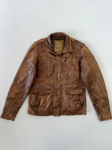 ZSuper Premium Original Leather Jacket (M)