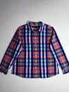 Tommy Hilfiger | Multicolor Madras Plaid Classic Fit Shirt (M)