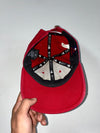 Vintage New Era Red NY Yankees Baseball Cap (Adjustable)
