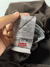 Levi’s | Dark Brown Button Fly Straight Jeans | (W:32) (L:38)