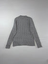Polo Ralph Lauren Grey Cable Knit Sweater (M)