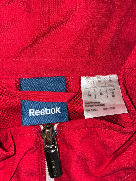 Reebok | Red Zip Windbreaker (M)