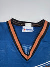 Vintage 90s Trimark Screaming Eagle Hockey Jersey – Blue & Copper(2XL)
