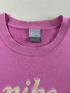 Vintage Nike Pink Script Logo Crewneck Sweatshirt (S)