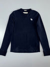 Abercrombie & Fitch Navy Muscle Fit Long Sleeve Top – Size (M)