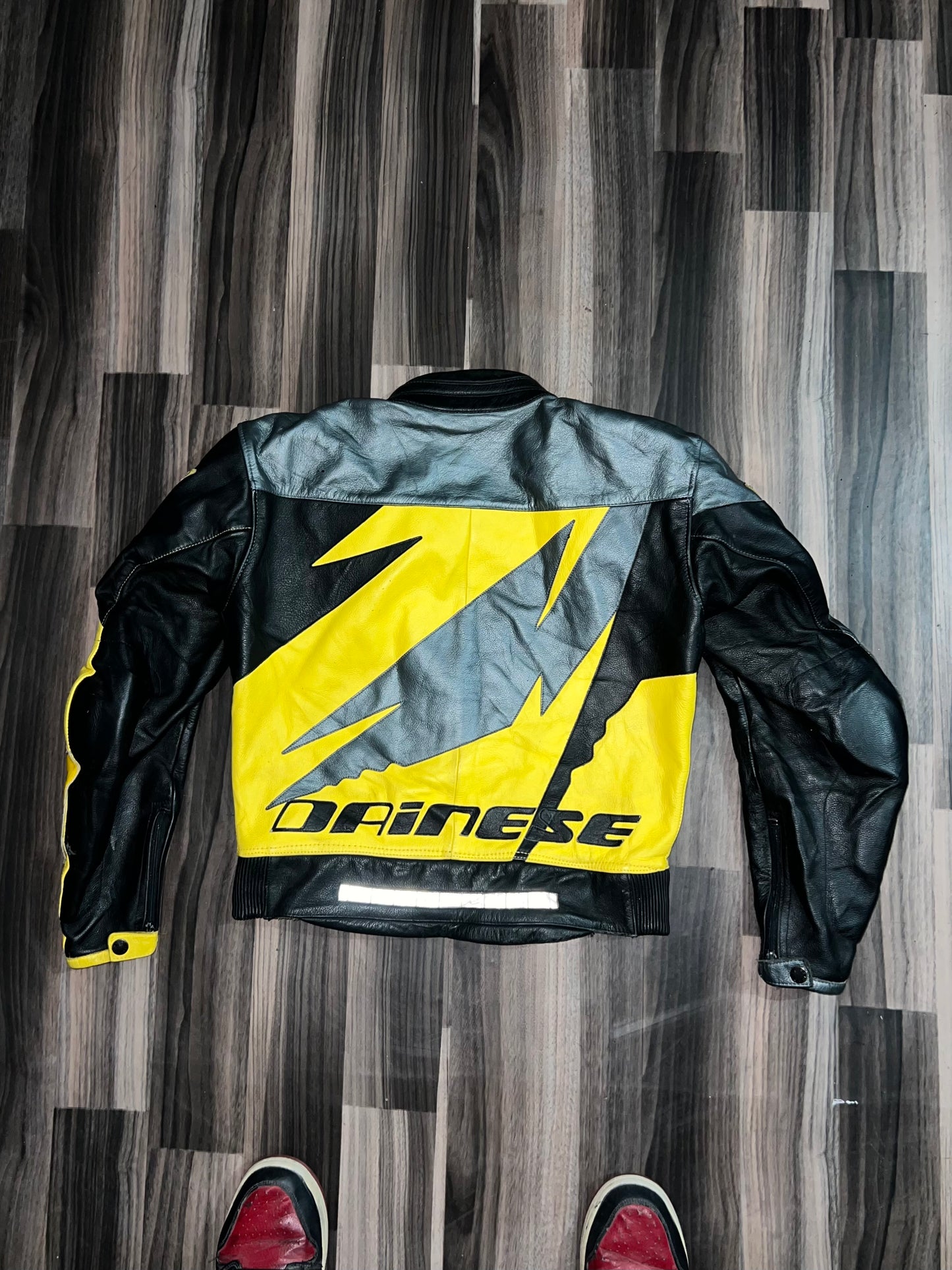 ZDAINSE Original Leather Biker Jacket (RARE) with padding (S)