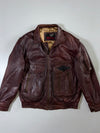 M.Flues Leather Bomber Jacket (L)