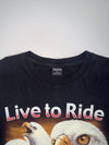 Thanabat | Live to Ride Eagle Graphic Tee | (XL)