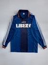 Adidas Libero Long Sleeve Football Jersey Vintage Navy (L)