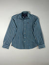 Abercrombie Kids Blue Striped Long Sleeve Shirt – Kids (S)