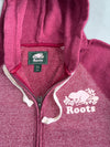 Roots Canada Beaver Logo| Maroon Melange (M)