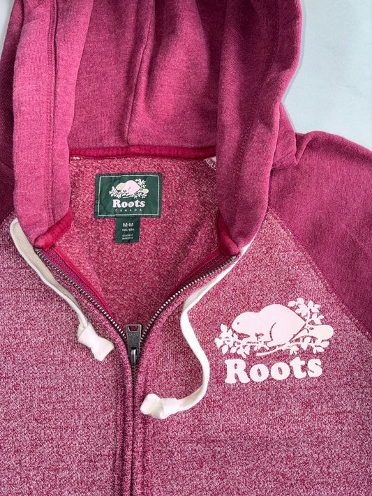 Roots Canada Beaver Logo| Maroon Melange (M)