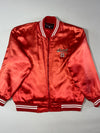 Vintage USA 23 Satin Varsity Bomber Jacket – Red (XL)