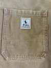 Vintage Polo Ralph Lauren Distressed Canvas Patchwork Chore Jacket (XL)