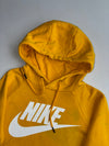 Nike | Mustard Yellow Futura Logo Hoodie | (S)