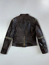 Flora Smith Premium Original Moto Leather Jacket (S)