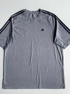 Adidas 3-Stripe Tee Grey (Xl)