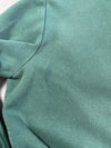 FILA Forest Green Crewneck Sweatshirt – Tonal Embroidered Logo (L)