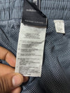 Adidas Grey Orange 3-Stripe Woven Track Pants (W:38) (L:44)