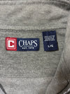 Chaps Grey Quarter Zip Pullover (2XL)