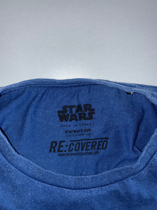 Re:Covered | Star Wars Classic Poster Graphic Tee | Washed Navy (L)