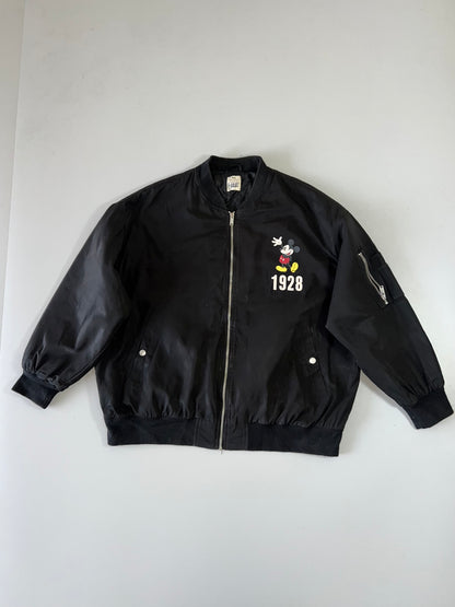 !                                          Disney Mickey Mouse Original Bomber Jacket (XL/2XL)
