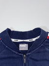Puma Taped Logo Full Zip Track Jacket – Navy Blue, (S)