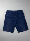 Carhartt WIP Navy Chino Shorts (W:34) (L:22)
