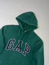Gap Forest Green Arch Logo Hoodie (L)