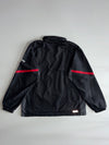 Asics Full Zip Hooded Track Jacket – Black/Red (XL)