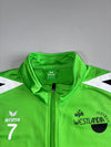Erima Green Track Jacket | Full Zip Training Sportswear (XL)