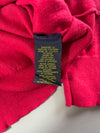 Polo Ralph Lauren Red V-Neck Knit Sweater –(M)