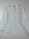 Lacoste Striped Button-Up Shirt (S)