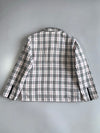 Burberry London Reversible Nova Check Embroidered Equestrian Knight Puffer Jacket (M)