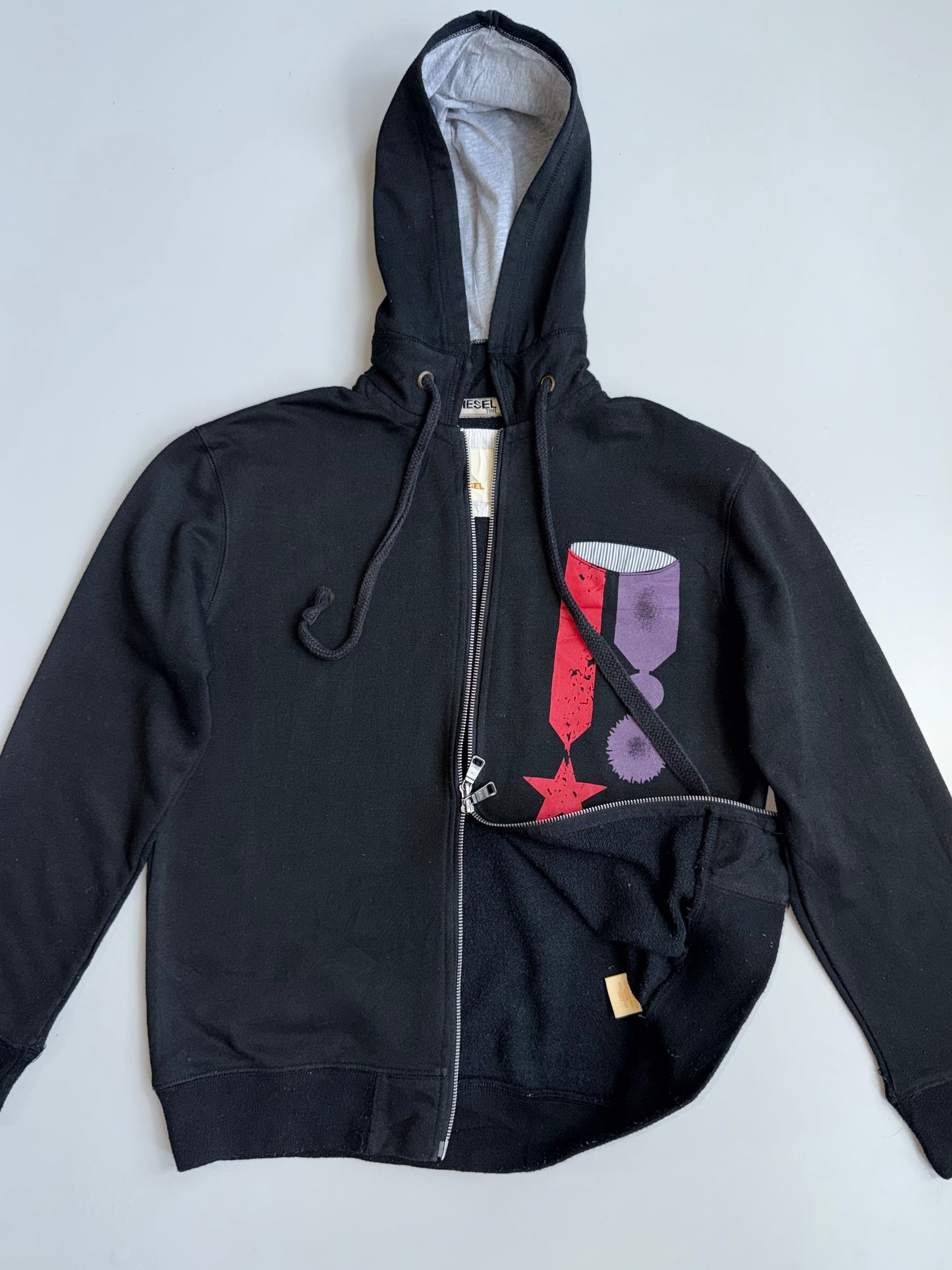 !        Vintage Diesel (RARE) Double Zipper Jacket (M)